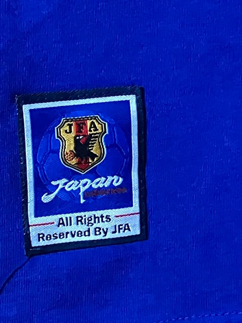【超激レア美品】タグサイン付き日本代表6番　服部年宏　半袖 ユニフォーム