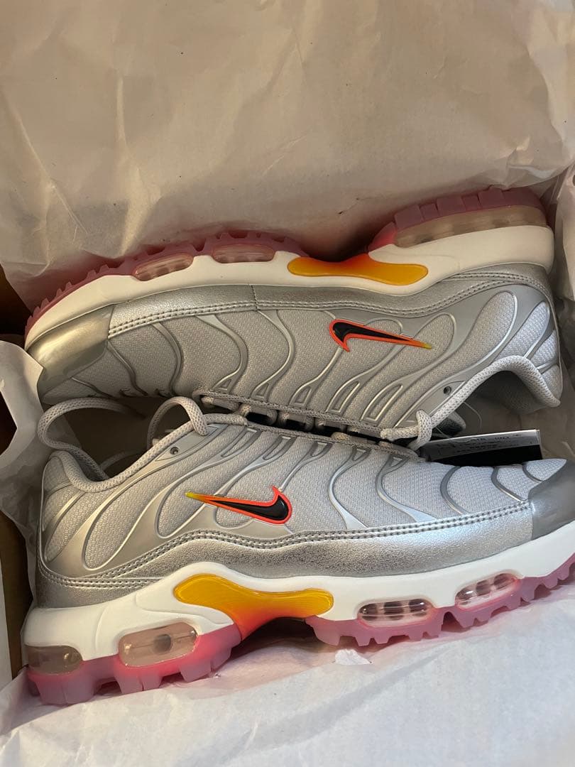 NIKE ナイキ　ゴルフ　エアマックスプラス　G NRG 26.5cm シルバー