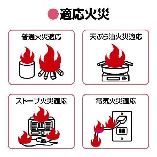 初田製作所 ハローキティ住宅用強化液消火器 レッド 1個 HK1-RD