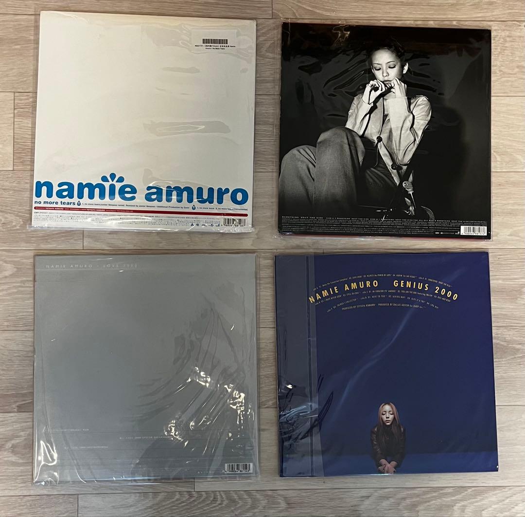 安室奈美恵　12inch LPレコード　ポスターno more tears など
