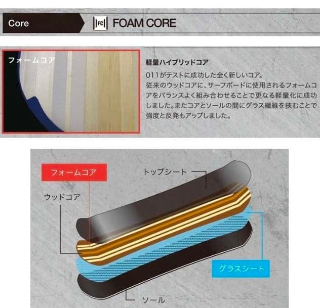 011 X FLY PRO スノーボード 150cm