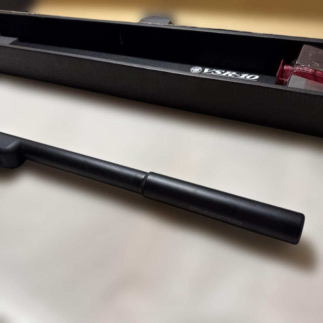 東京マルイ VSR-10 GSPEC 静音カスタム プロスナイパー サイレンサー