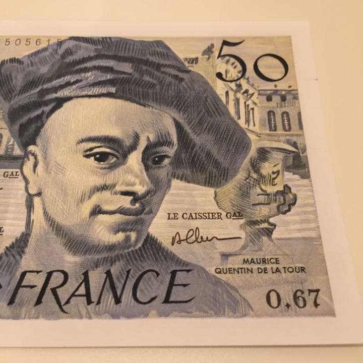 ★未使用 1991年 フランス紙幣 ヴィンテージ アンティーク franc 14