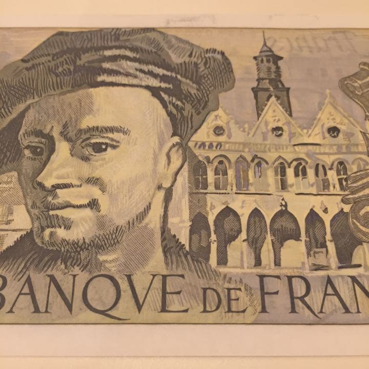 ★未使用 1991年 フランス紙幣 ヴィンテージ アンティーク franc 14