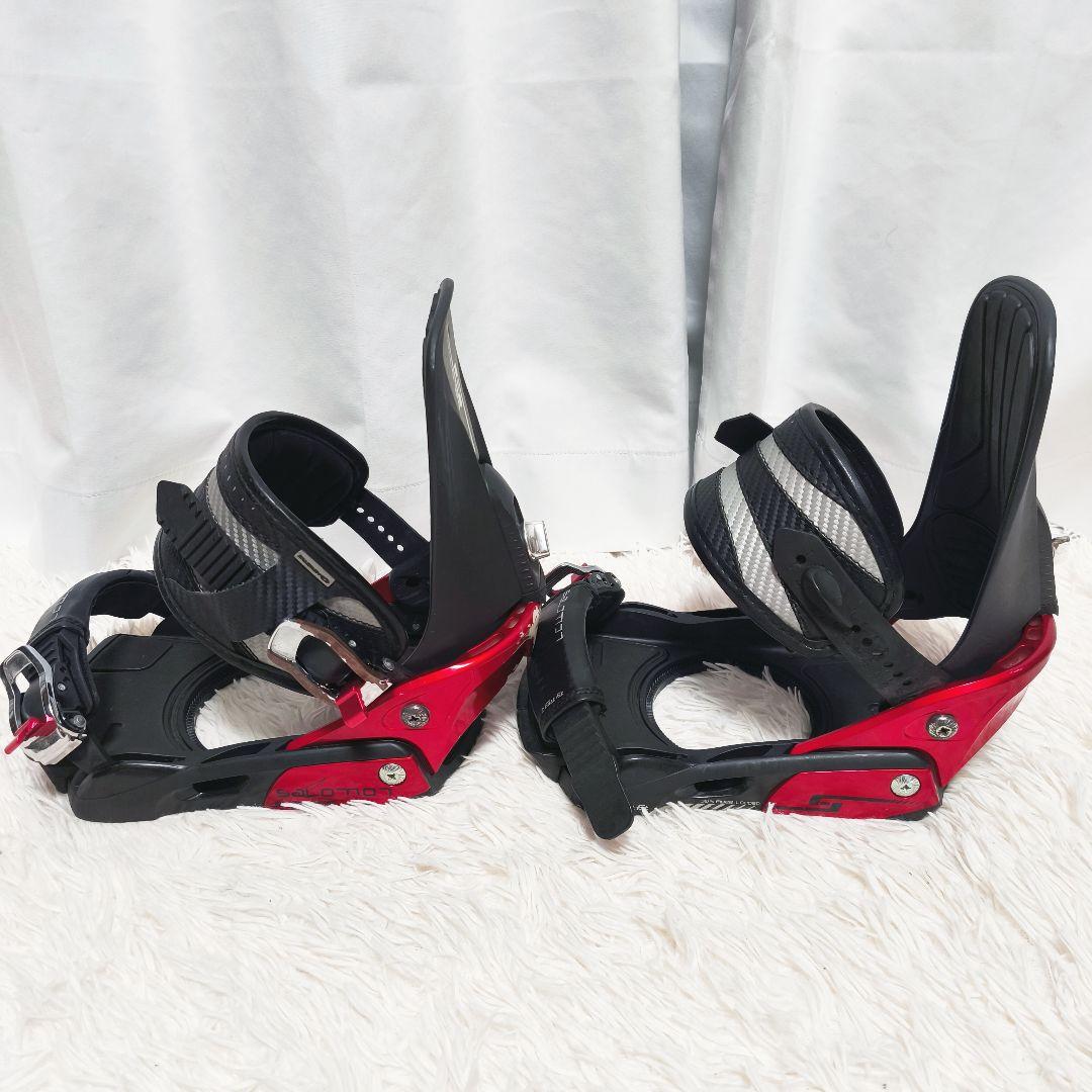 SALOMON スノーボード ビンディング ブラック/レッド
