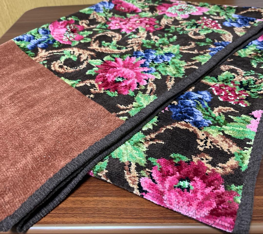 新品 未使用 フェイラー FEILER バスタオル 大きめタオル 花柄