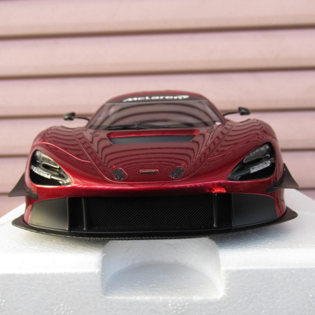 オートアート 1/18 マクラーレン 720S GT3 メタリック・レッド