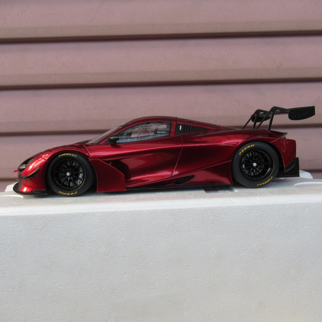 オートアート 1/18 マクラーレン 720S GT3 メタリック・レッド