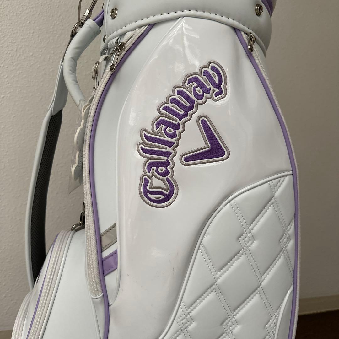 Callaway キャディバッグ ホワイト・パープル　未使用品
