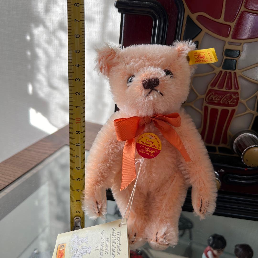 シュタイフ　テディベア　Holland 1995 オレンジ　Steiff