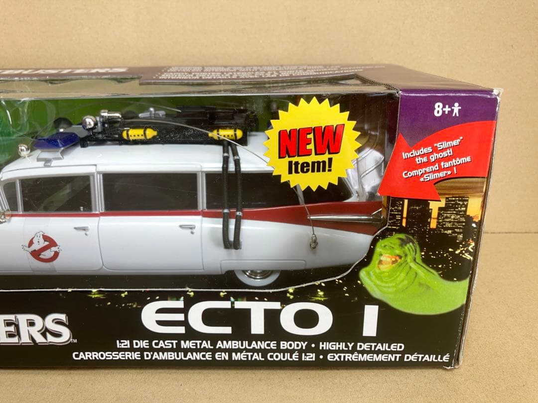 【未使用品】1/18 ゴーストバスターズ ECTO1 キャデラックJOYRIDE