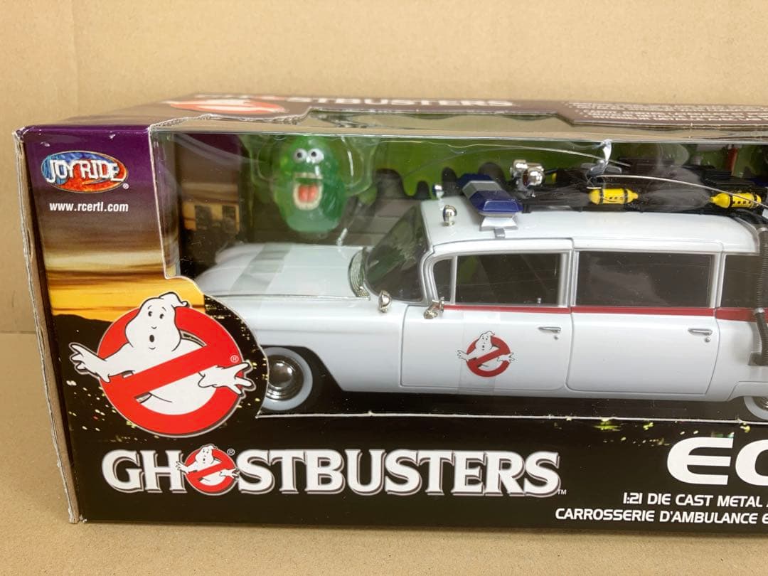 【未使用品】1/18 ゴーストバスターズ ECTO1 キャデラックJOYRIDE