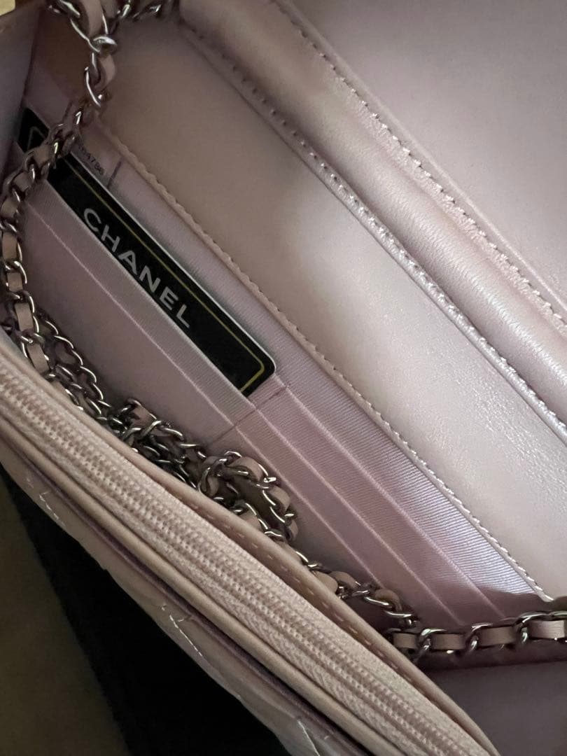 シャネル　CHANEL ノベルティ　チェーンウォレット　チェーンバッグ
