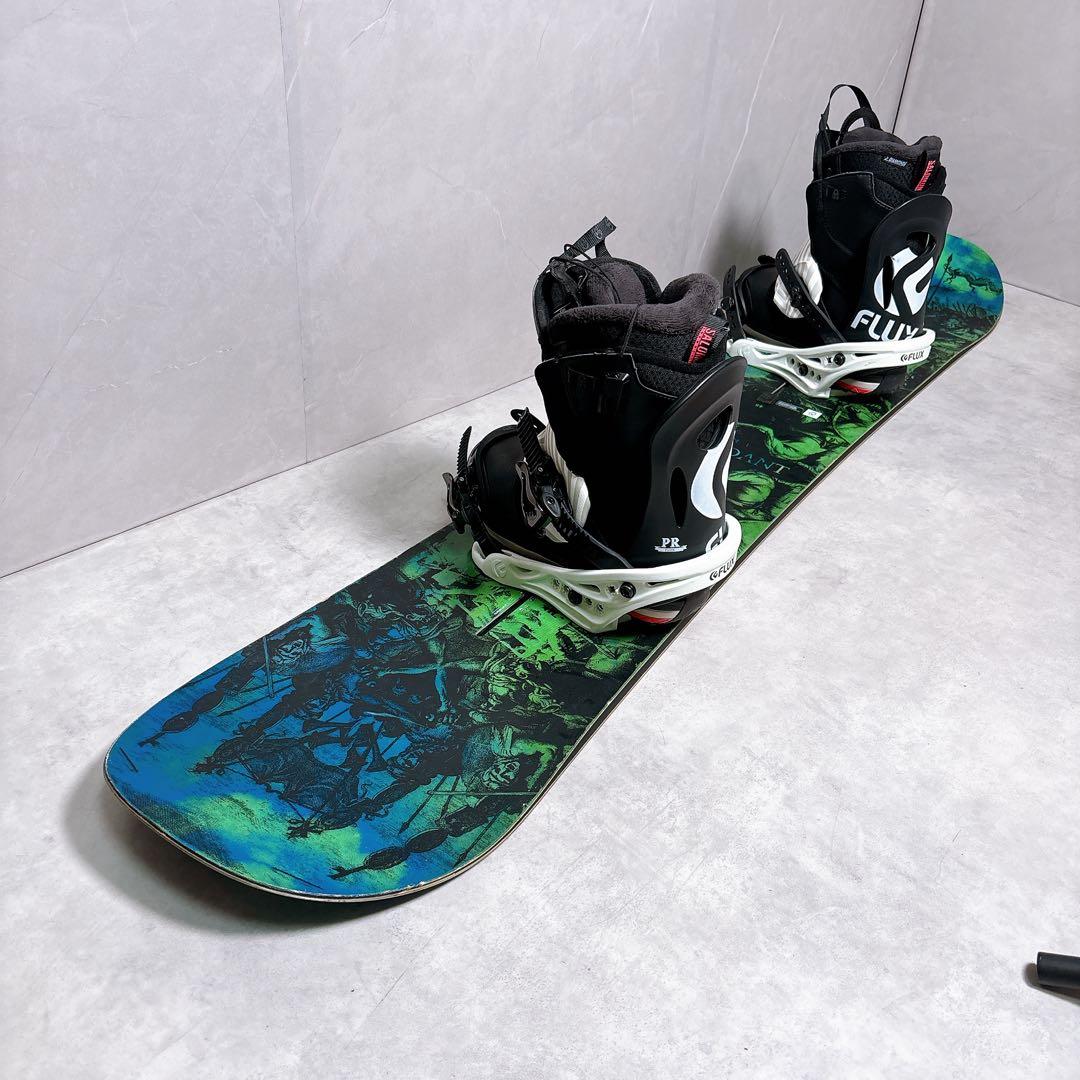 BURTON DESCENDANT × FLUX PR グラトリ　3点セット