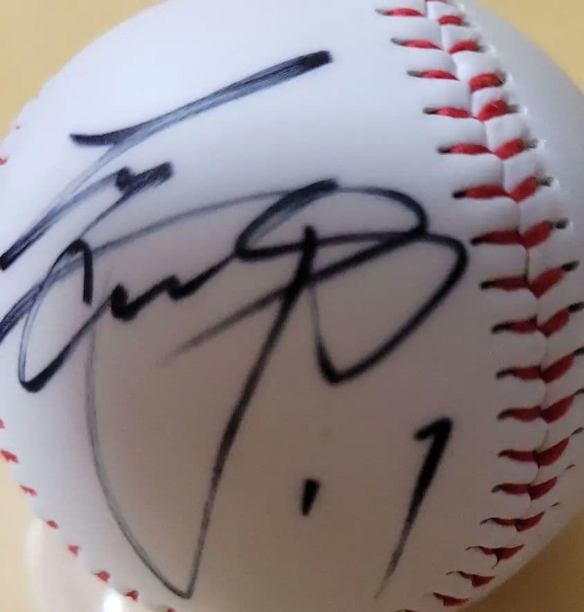 マ*ロ様 #◆超麗筆！◆超破格契約⚾大谷翔平 日ハム時代 直筆サインボール 付加