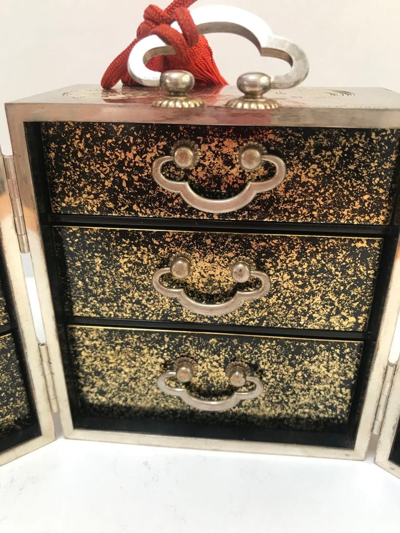 銀製 宝石箱 シルバー950 骨董品　I.869