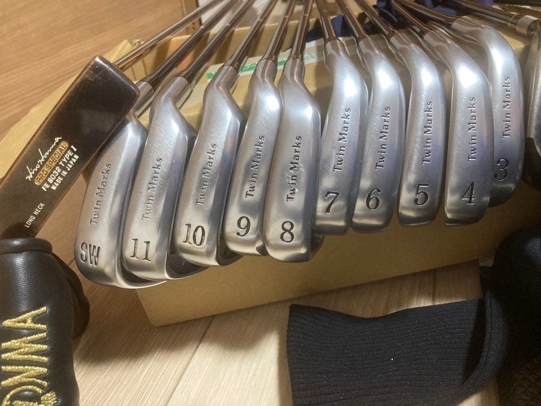 ホンマ(HONMA) クラブセット　キャディバッグ　アイアン　初心者向け