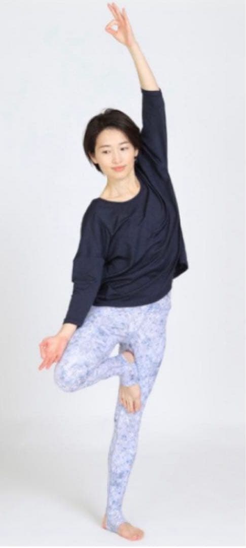 イージーヨガ easyoga レギンス トレンカ M