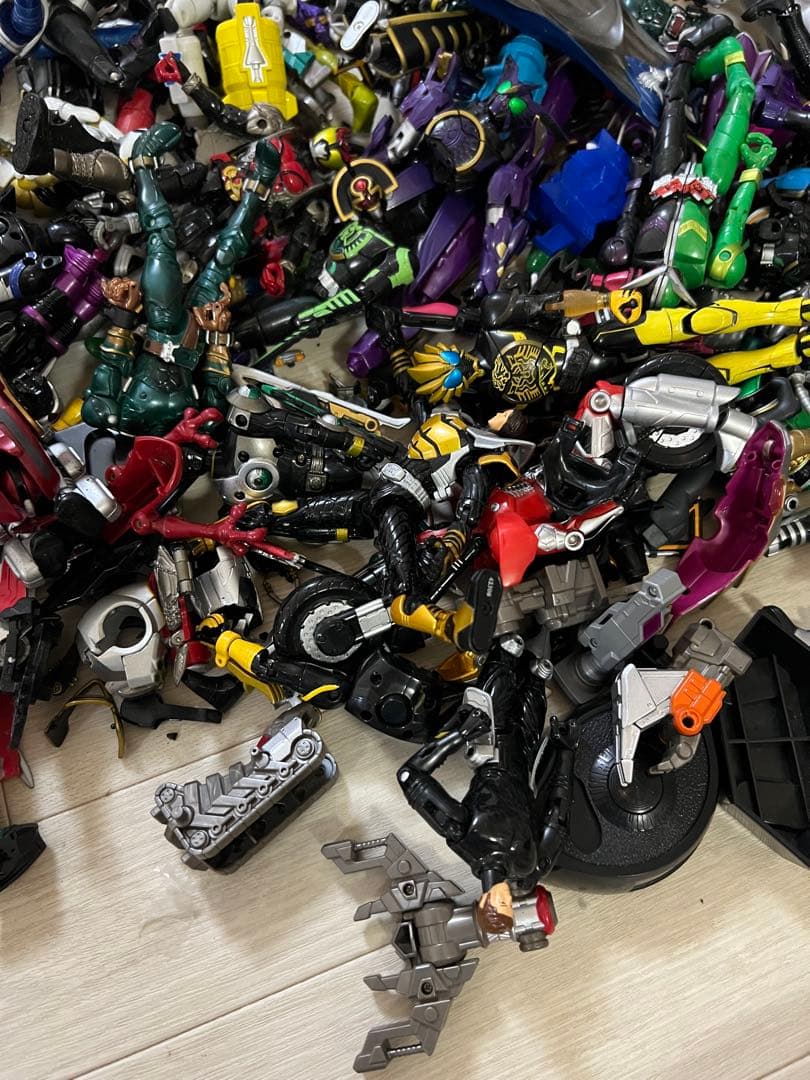 仮面ライダー フィギュア 大量　ジャンク　換装系