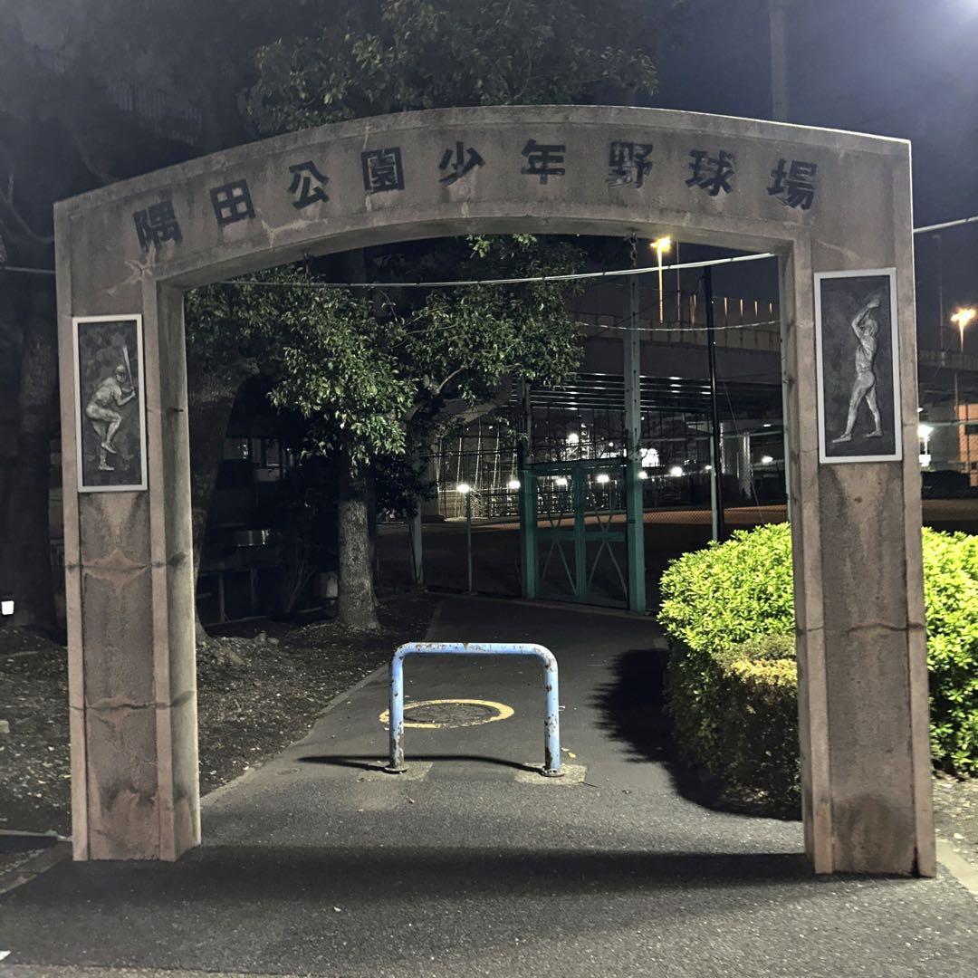 【王選手が育った日本最初の少年野球場】隅田公園少年野球場の石10個セット