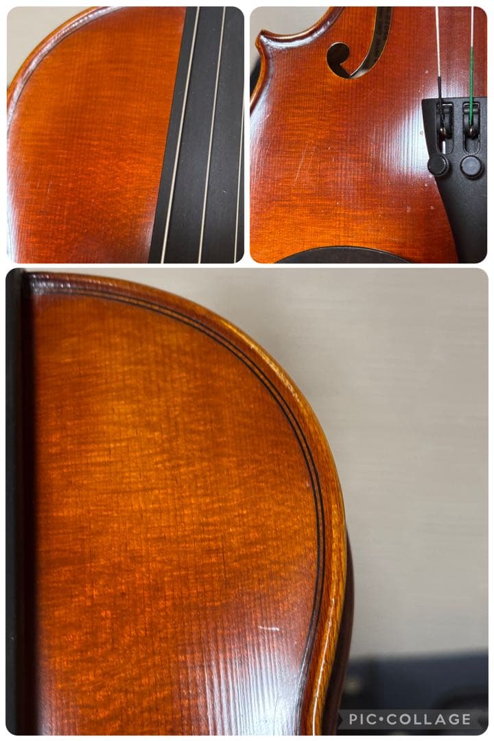 【弦交換済み】【付属品多数】ヤマハ　バイオリン　V7G 1/2 2007年