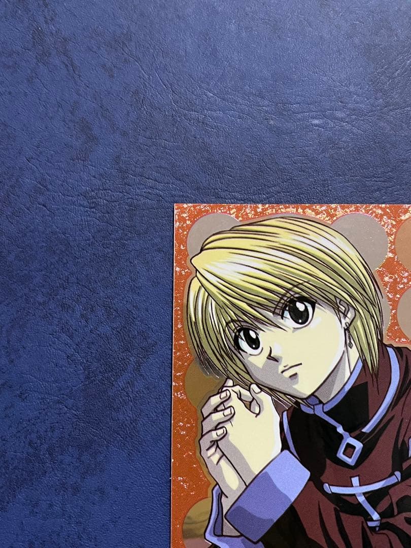 HUNTER×HUNTER クラピカ　エッチングポストシール　　ステッカー