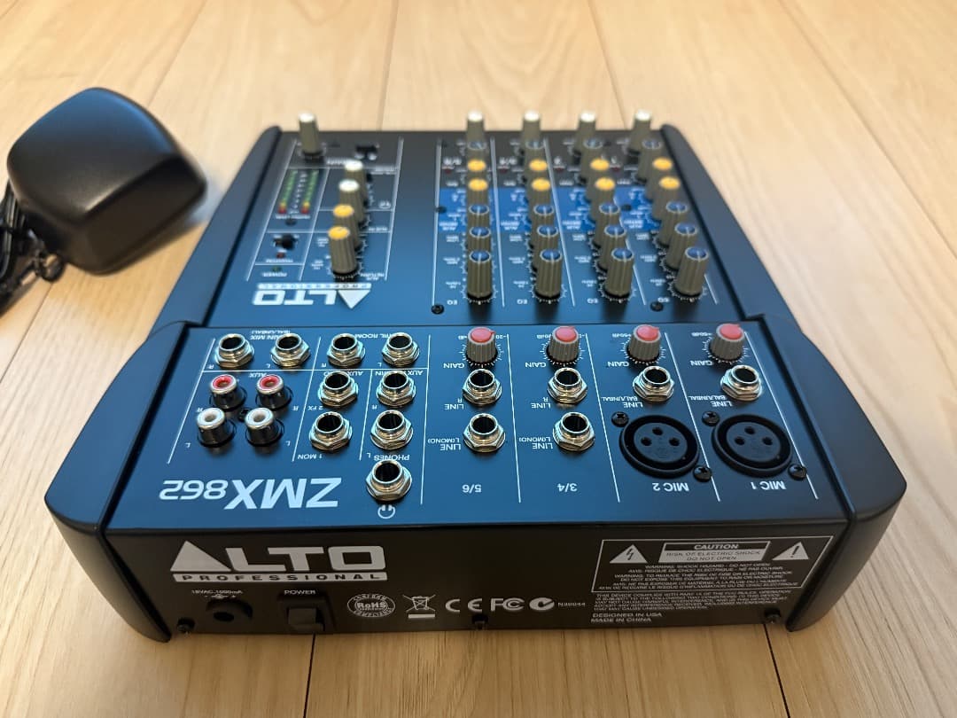 ALTO ZEPHYR ZMX862 サウンドミキサー