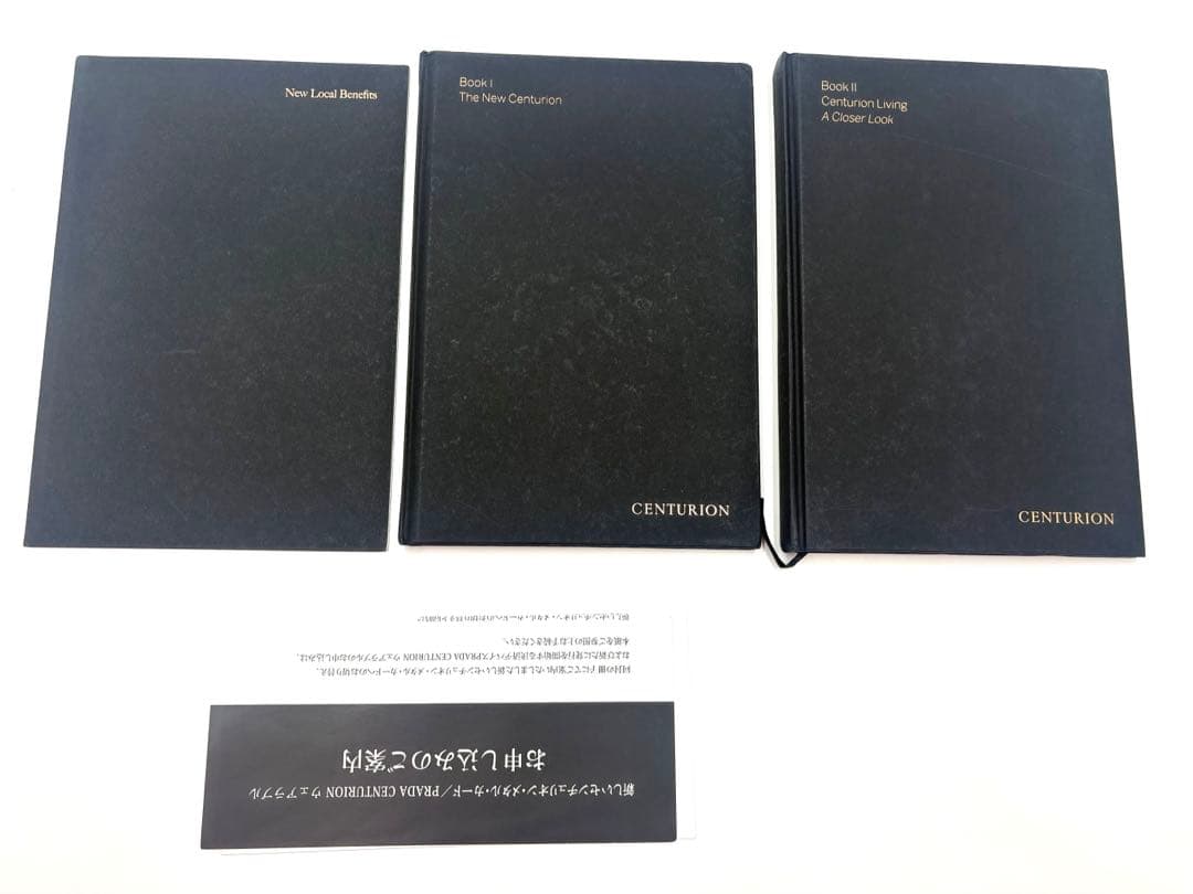 AMEX CENTURION カードサンプル 3種類 アメックス ブラックカード