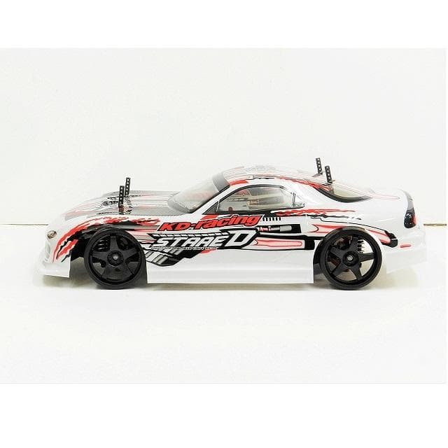 ターボ機能付き 1/10 ドリフトラジコンカー RX001-2 スペアボディー付