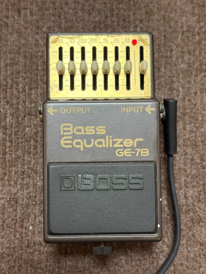 A*M様 BOSS GE-7B ベース用イコライザー【PSA対応Mod】