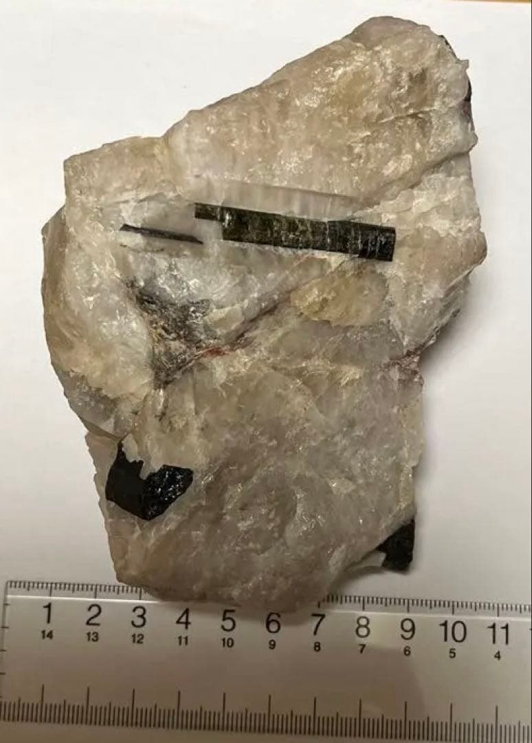 石英母岩ブラックトルマリン