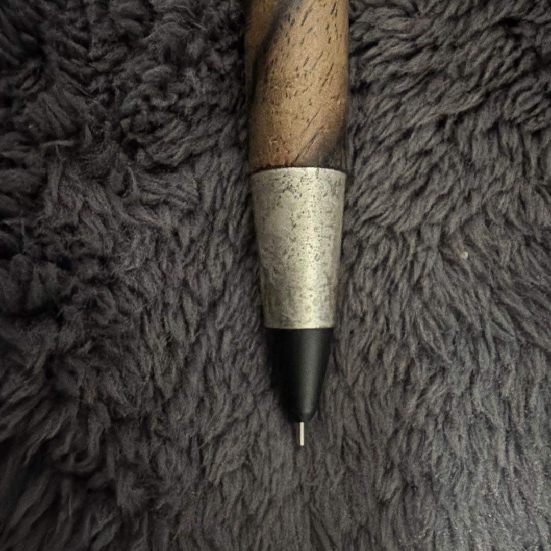 野原工芸　特上黒柿　斑紋金具