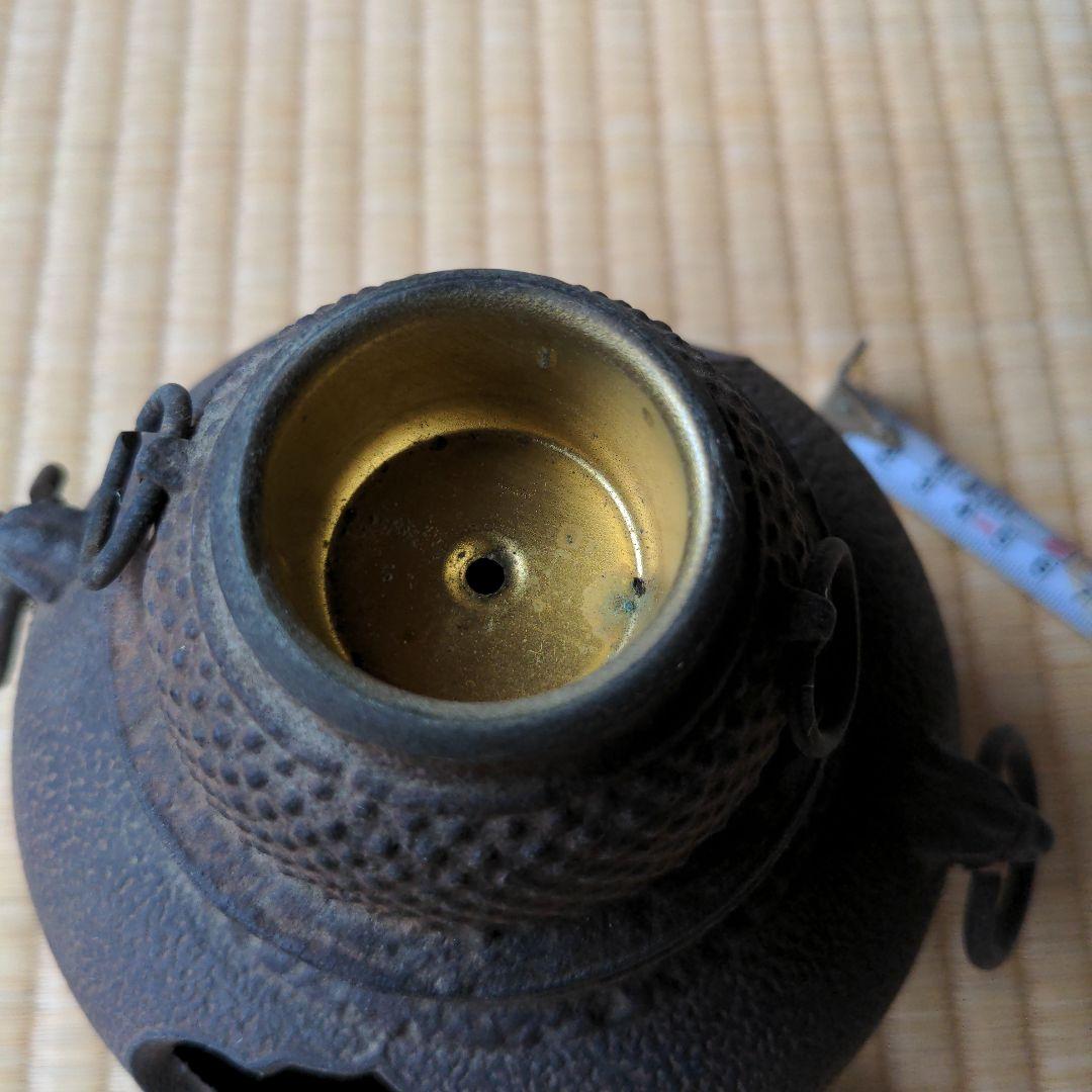 昭和レトロな茶釜のオイルライターです(⁠。⁠•̀⁠ᴗ⁠-⁠)⁠✧