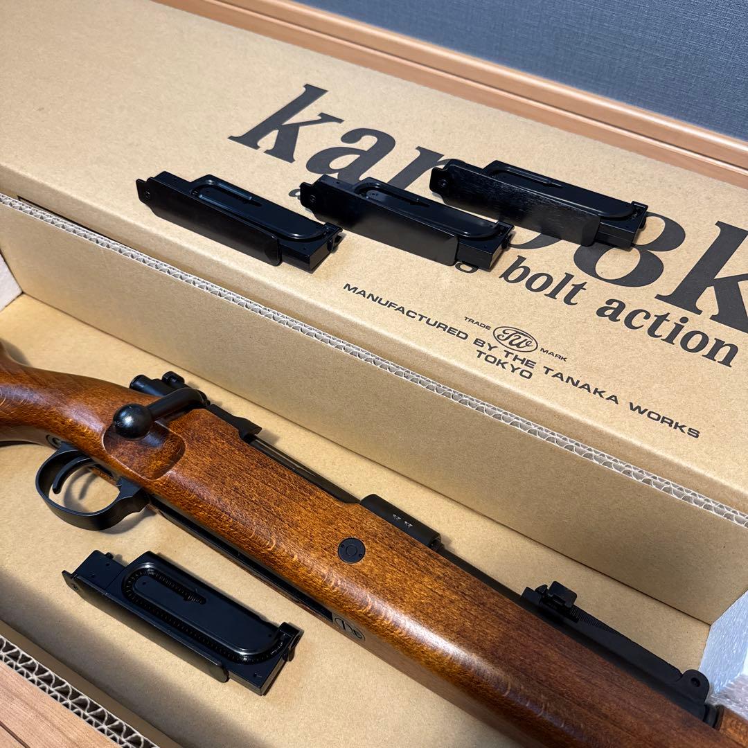 タナカ kar98k air ・スコープ、マガジンセット
