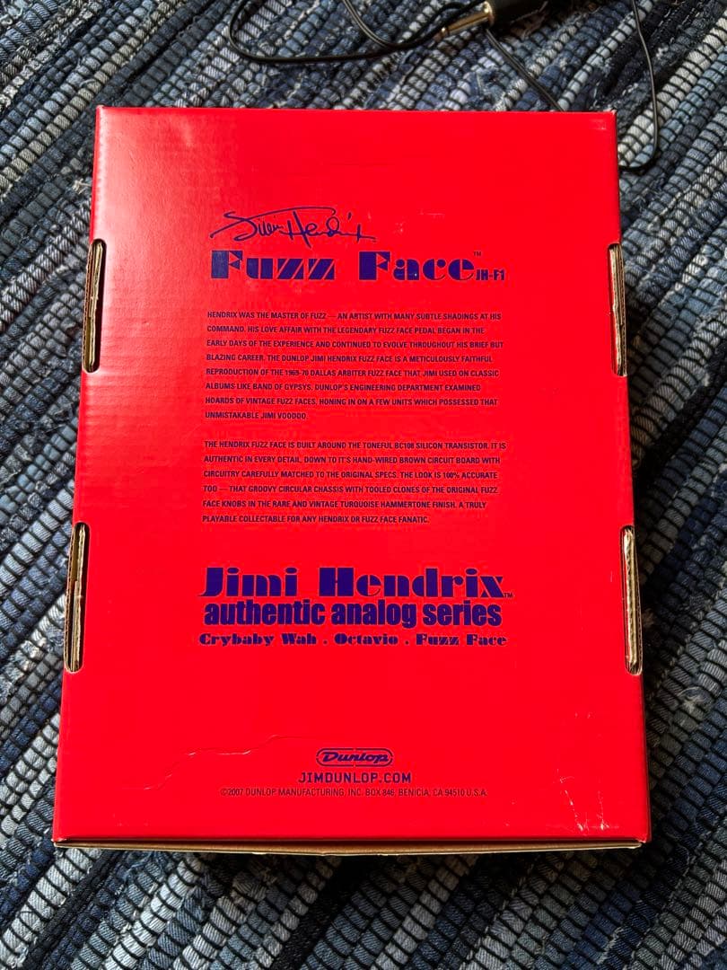 新品 JH-1 Jimi Hendrix Fuzz Face ジミヘン