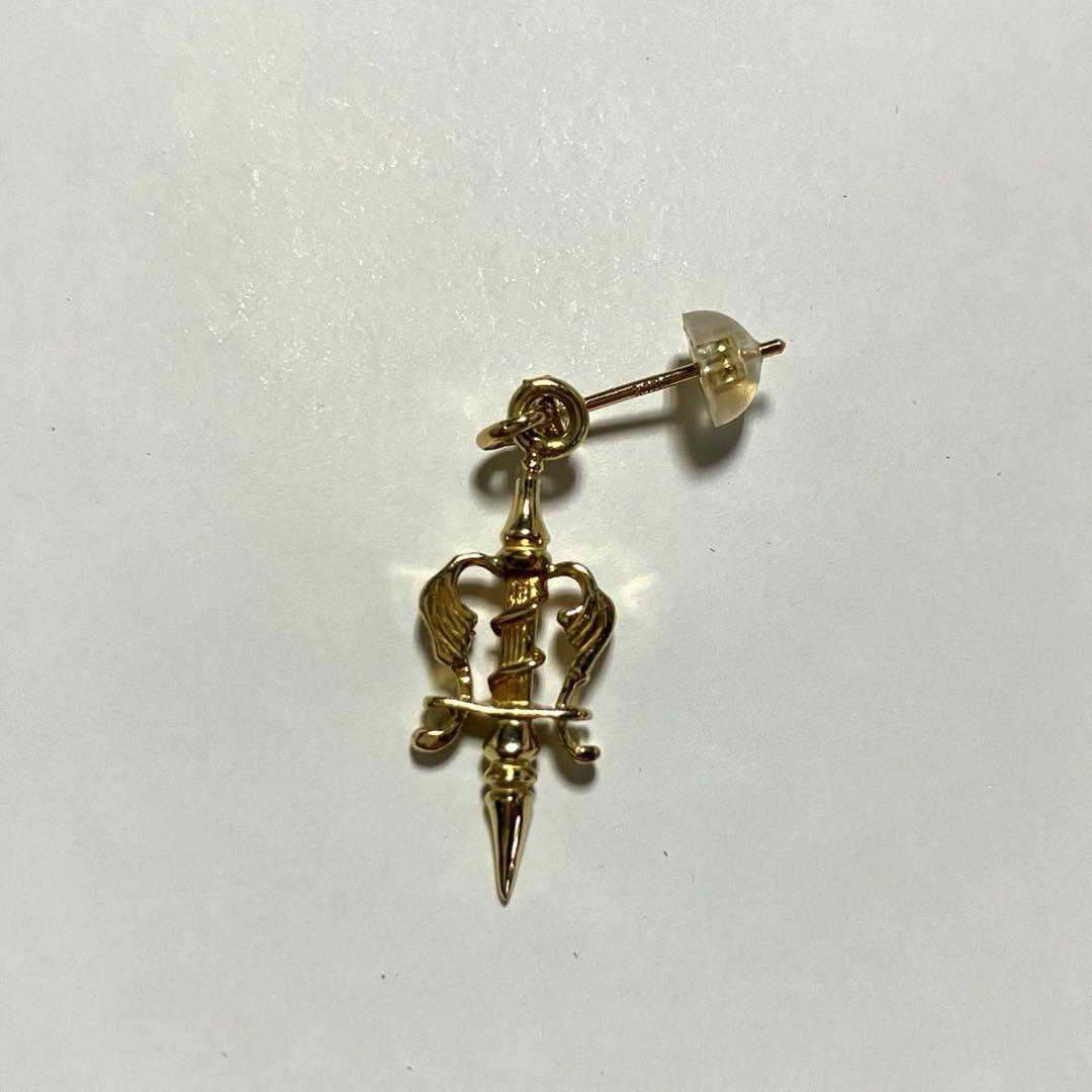 the LYRE ピアス / K18YG vistlip 智