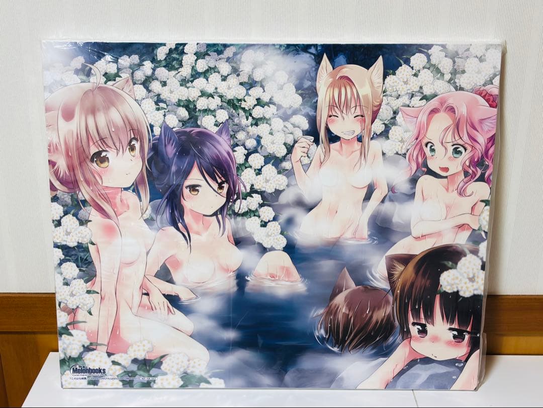 メロンブックス夏の漫画祭り!2017 このはな綺譚　温泉キャンバスアート　受注品