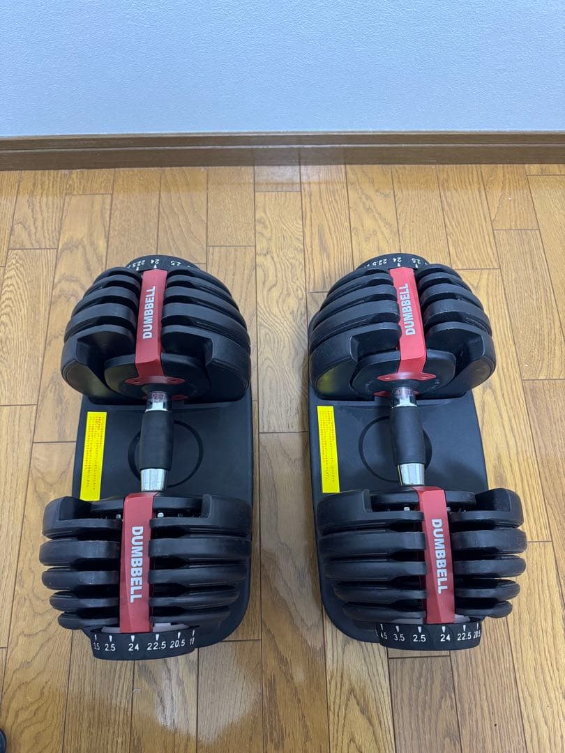 直接引取限定！ 可変式ダンベルセット＆トレーニングベンチ