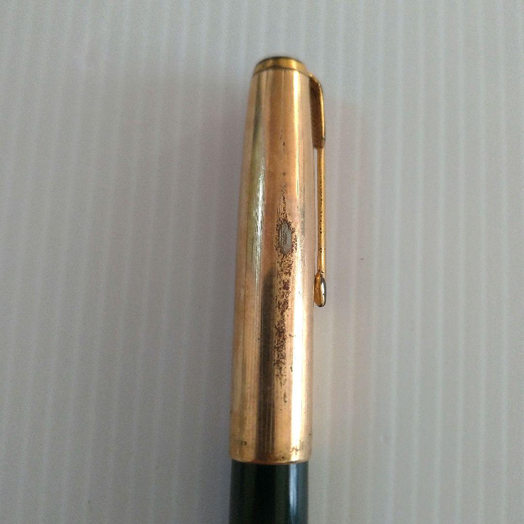 【ヴィンテージ】パーカー 51 万年筆 12K金張キャップ