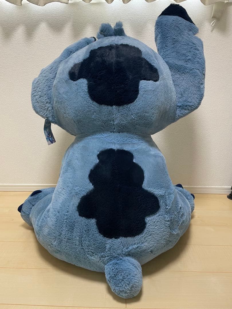 コストコ スティッチ 特大ぬいぐるみ ブランケット付き 未使用品