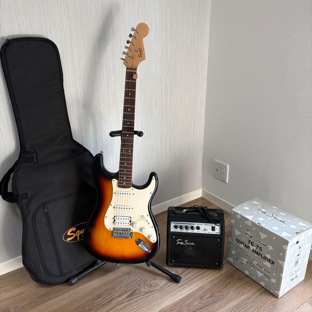 ギター　Squier by Fender