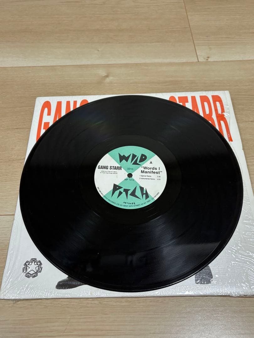 洋楽 GANG STARR Words I Manifest LP