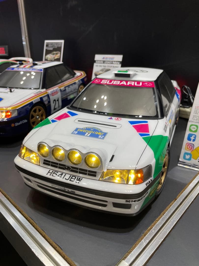ABCホビー　1/10RC スバル　レガシィRS （BC5) ワークスver.