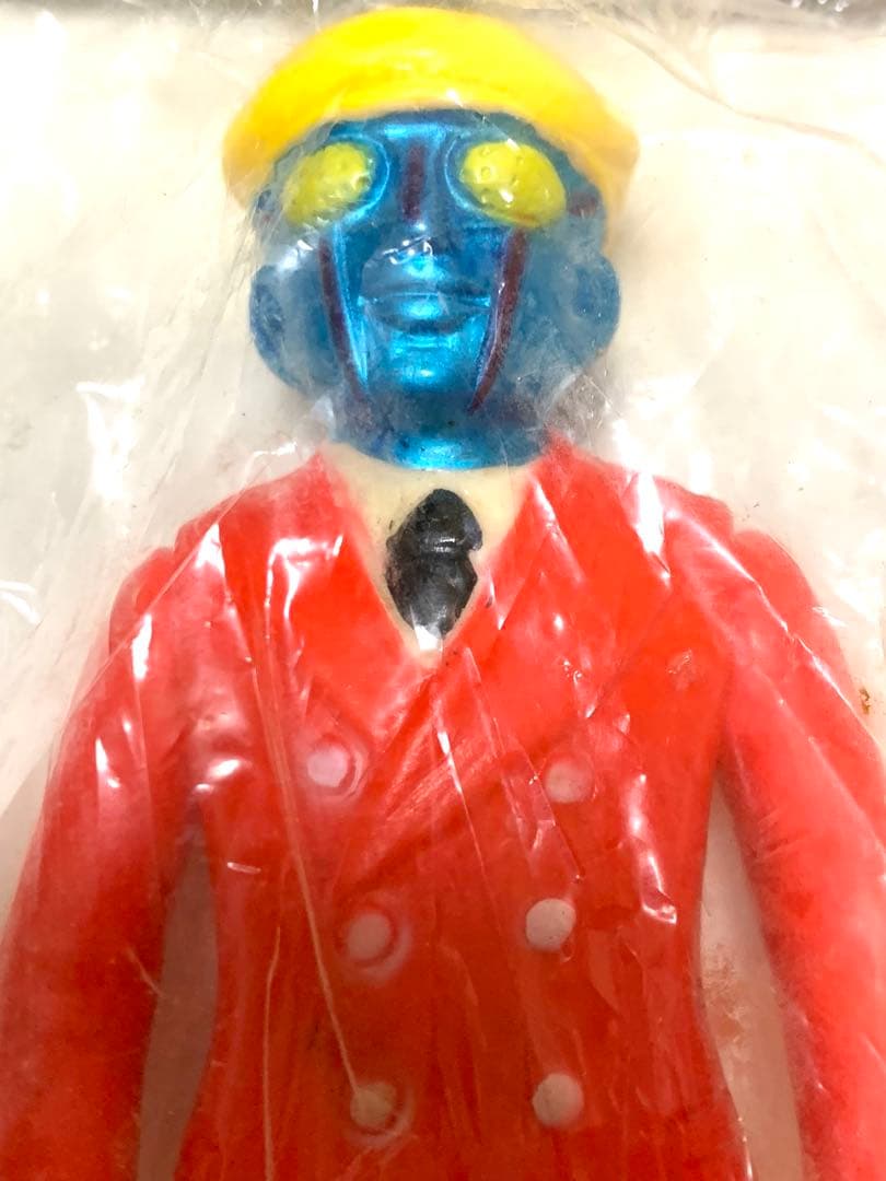 未使用！ロボット刑事k ソフビ パチ 無版権（ポピー タカトク バンダイ 当時物