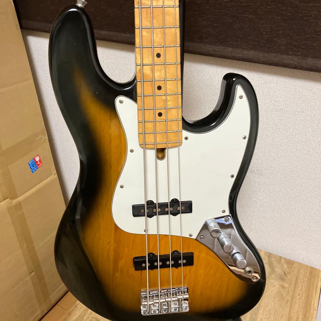 初期ロゴ　バッカス　ユニバース　BJB-300M 改ジャズベース　美中古品