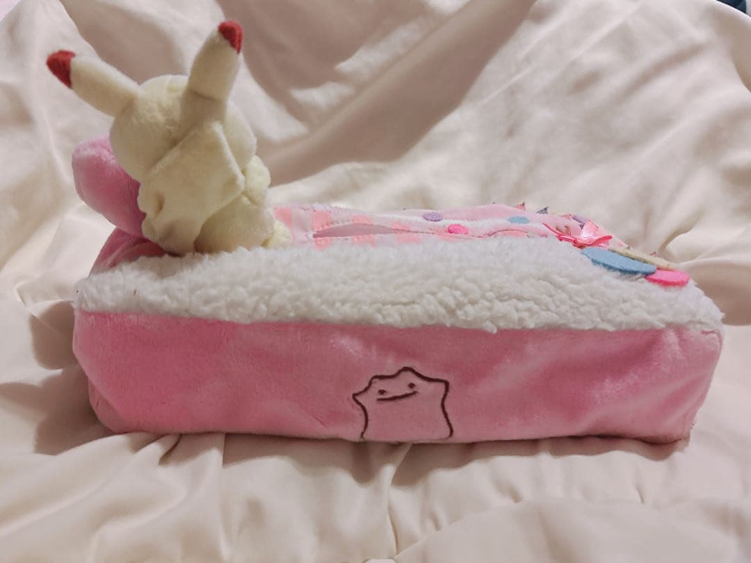 希少品 へんしん メタモン ティッシュケース カバー マスコット ぬいぐるみ