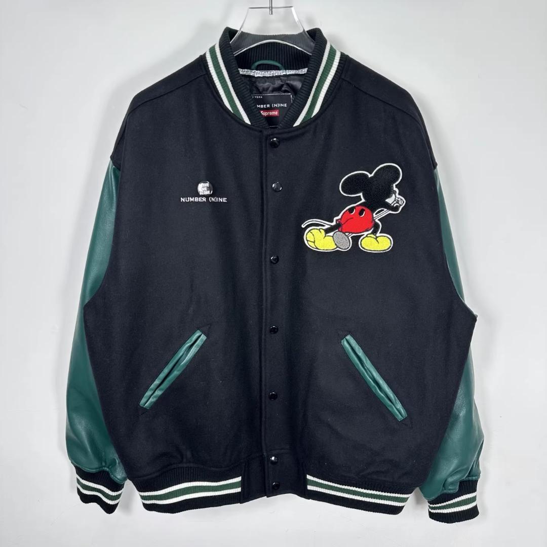 SUPREME ミッキーマウス スタジャン