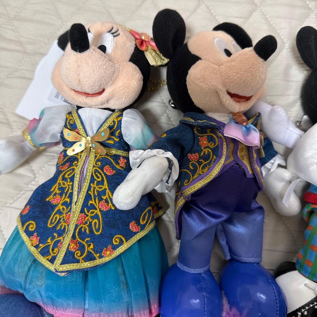 ミッキー ミニー ぬいぐるみバッジ 12体セット バラ売り可 クリスマス