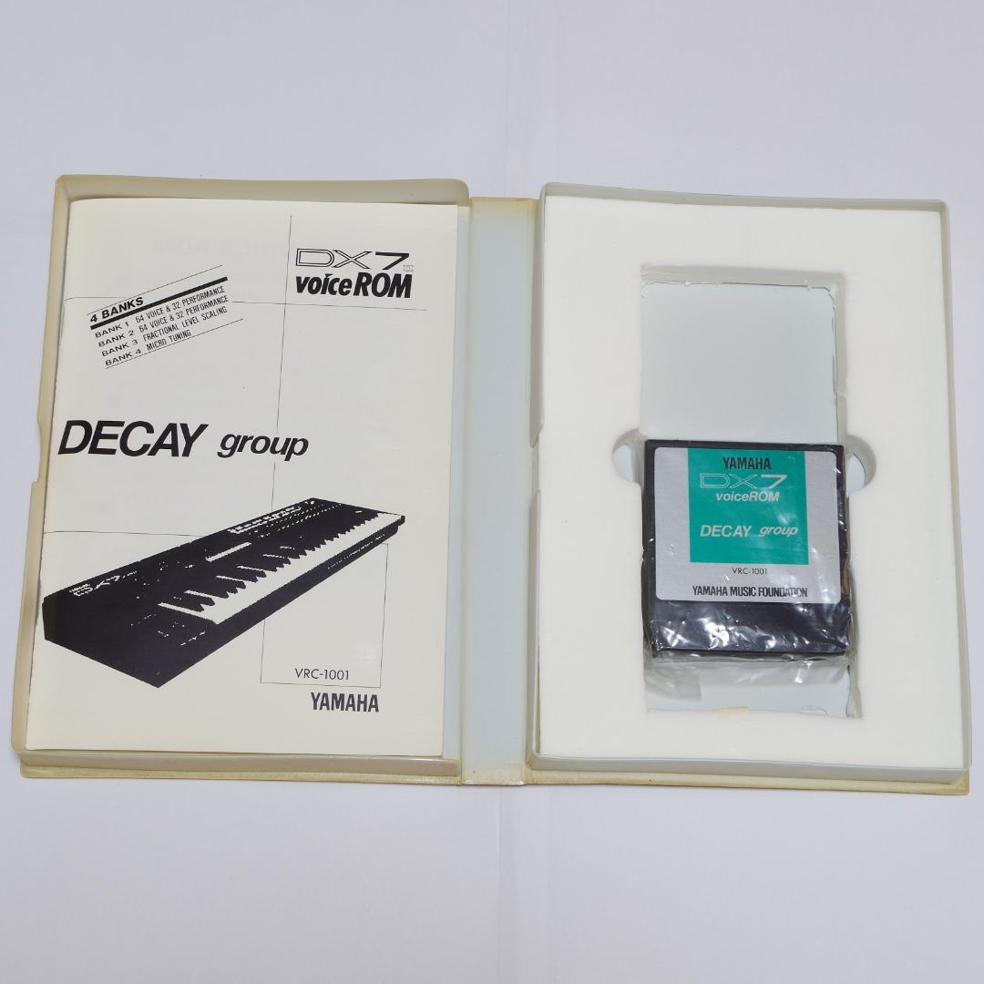 YAMAHA DX7Ⅱ voice ROM VRC-1001,2,3,4,5
