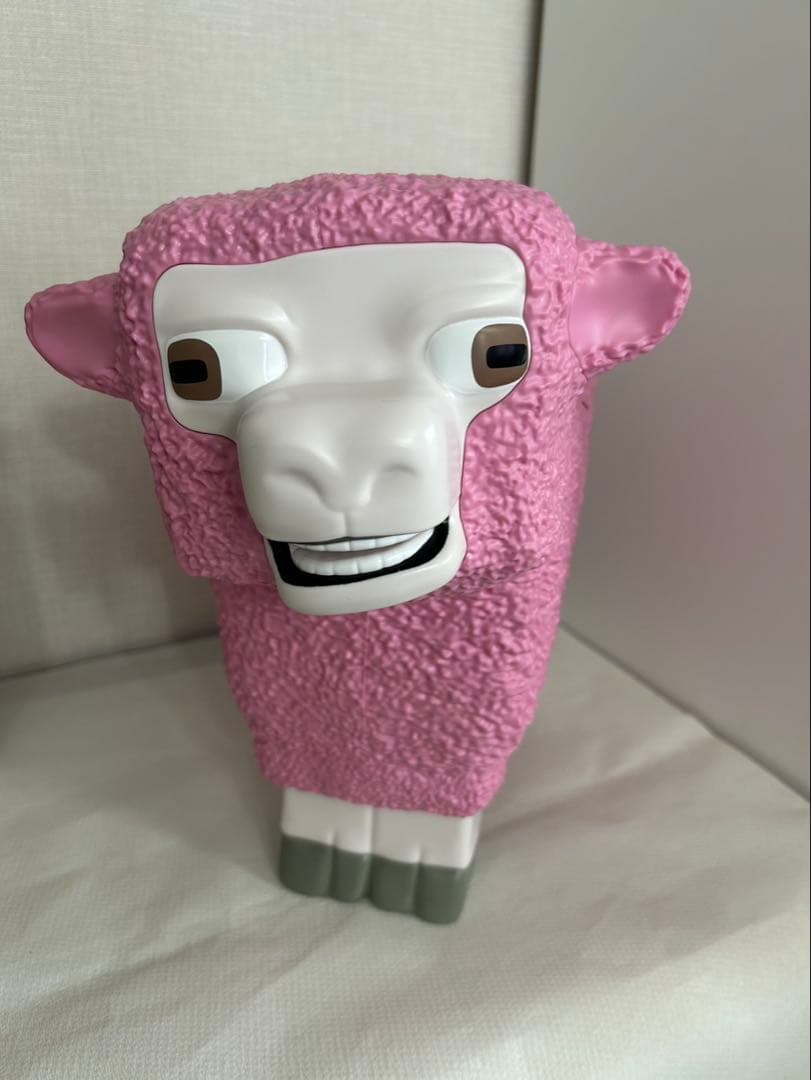 【日本未発売】映画マイクラ　ピンクシープ・ポップコーンバケツ　Minecraft